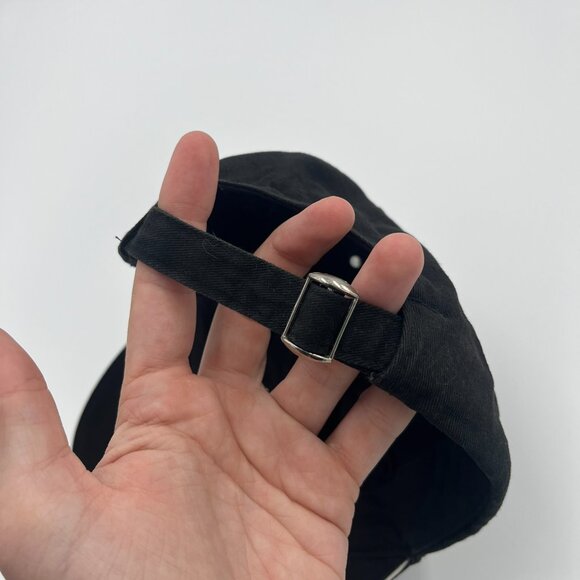 Jack Daniels Baseball Hat Cap Black Adjustable Strap Black White Party Summer - Picture 7 of 8